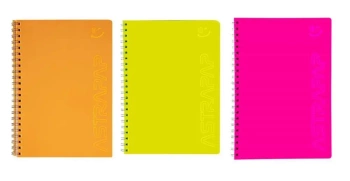 Kołozeszyt A5/80K kratka Fluo ASTRA - ASTRA papiernicze