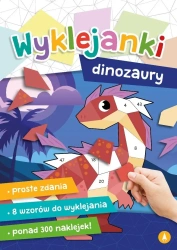 Wyklejanki. Dinozaury - praca zbiorowa