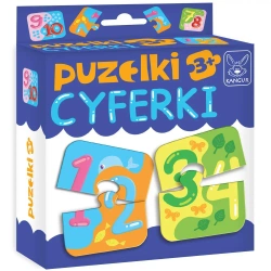 Puzzelki Cyferki 3+ - Kangur