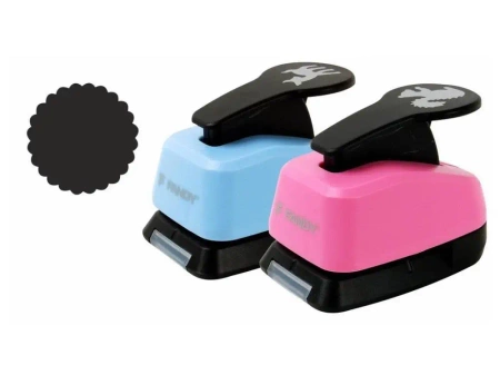 Dziurkacz ozdobny 25mm koło MIX - Fandy