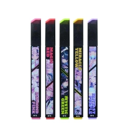 Zakreślacze Manga Pink Fantasy 5 kolorów M&G