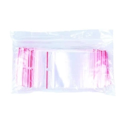 Torebka strunowa LDPE transparentna 5x7cm 100szt - Office