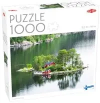 Puzzle 1000 Scandinavian cottage - Tactic