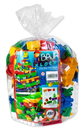 Klocki 150 elementów - BAJA