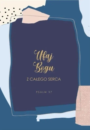 A Kartka składana - Ufaj Bogu ST - Szaron