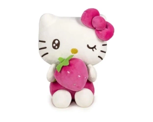 Hello Kitty Macedonia - plusz Truskawka 32cm - EPEE