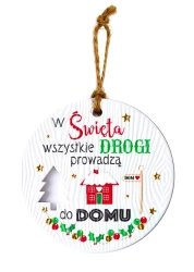 Zawieszka ceramiczna Boże Narodzenie - Kukartka