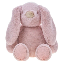 Królik Charlotte pudrowy róż 35cm - Beppe