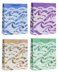 Torebka ozdobna 18x23x8cm hot-stamp mix ROZETTE