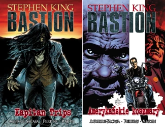 Bastion Tom 1+ 2 Kapitan Trips + Amerykańskie koszmary Stephen King - Stephen King