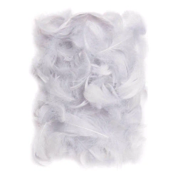 Piórka szare 5-12cm 10g - Dalprint dpCraft