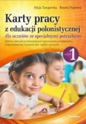 Karty pracy z edukacji polonistycznej.. cz.1 - Alicja Tanajewska, Renata Naprawa