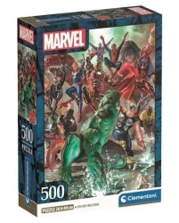 Puzzle 500 Compact The Avengers - Clementoni