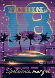 Karnet B6 PR-355 Urodziny 18 - Kukartka