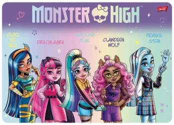 Podkład dwustronny laminowany Monster High - UNIPAP