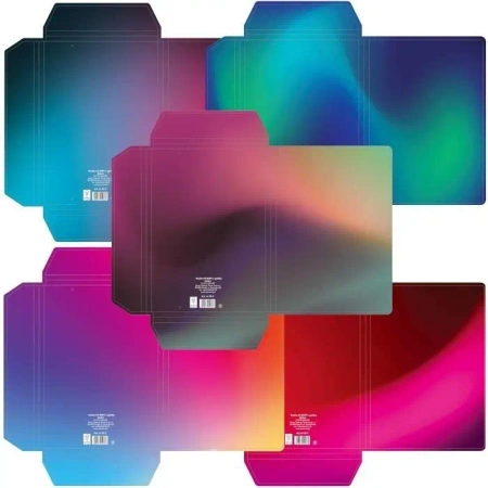 Teczka A4 z gumką Soft Ombre mix (10szt) - Penword