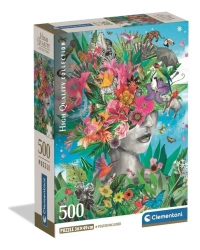 Puzzle 500 Head In The Jungle - Clementoni