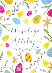 Karnet B6 Wielkanoc. Alleluja - Henry