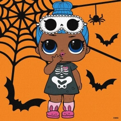 Malowanie po numerach - L.O.L. Surprise! 25x25cm - Ideyka