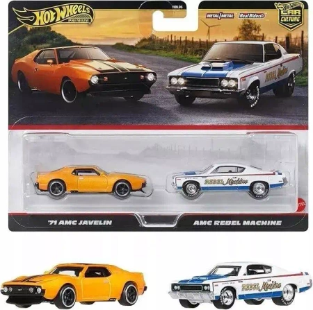 Hot Wheels - Car Culture '71 MAC Javelin + AMC Rebel Machine JBL06