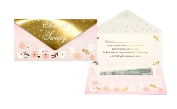 Koperta podarunkowa, Chrzest (dziewczynka)