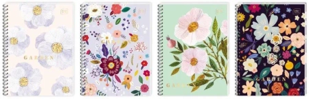 Kołozeszyt A6/80K 70g HS Garden (10szt) - INTERDRUK