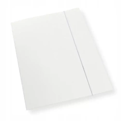 Teczka A4 biała z gumką 300g WF-1 Penword