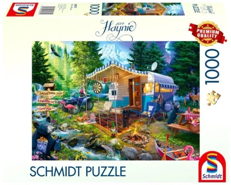 Puzzle PQ 1000 Jeff Haynie Wypad w góry G3 - Schmidt