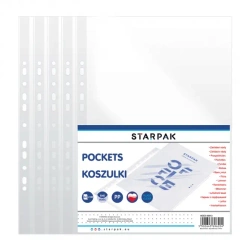 Koszulka PP A4 krystaliczna 40mic 100szt - STARPAK