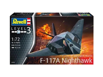 Samolot 1:72 F-117 Stealth Fighter - Revell