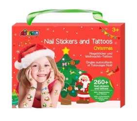 Naklejki na paznokcie i tatuaże - Christmas - Avenir