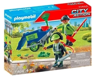 Zestaw z figurkami City Action 71434 Zespół sprzatający miasto - Playmobil