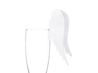 Dekoracje skrzydełka 12,3x10,7cm 10szt - PartyDeco