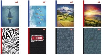 Brulion B5/160K kratka opr półtwarda MIX (5szt) - UNIPAP