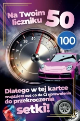 Karnet Prawo Jazdy 50 urodziny damskie - YEKU