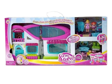 Domek z figurkami i meblami światło dźwięk - ADAR