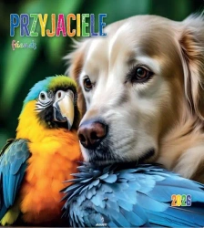Kalendarz 2026 ścienny 32x32cm Przyjaciele - AVANTI