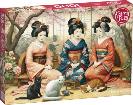 Puzzle 1000 CherryPazzi Springtime Tea 31407