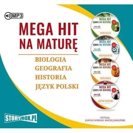 Pakiet: Mega hit na maturę audiobook - praca zbiorowa