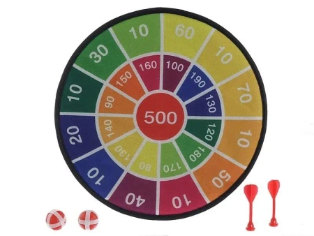 Tarcza na rzep z piłeczkami i rzutkami - ADAR