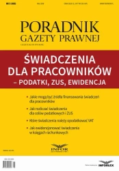 eBook Świadczenia dla pracowników – podatki, ZUS, ewidencja - Infor Pl