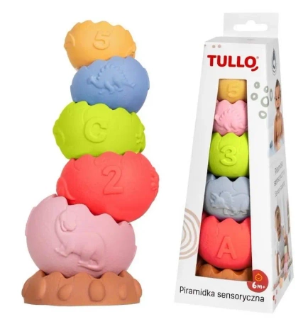 Piramida sensorycznadukacyjna edu bez dziurki - Tullo
