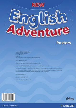 New English Adventure PL Starter Posters - Pearson