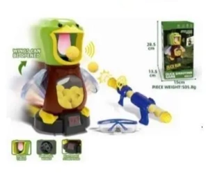 Strzelnica Kaczka + pistolet na soft piłeczki - Madej