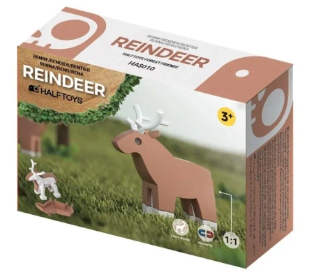 HalfToys składany Renifer - Qelements