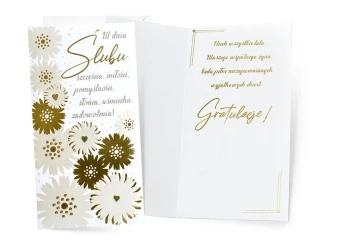 Karnet Ślub - Kukartka