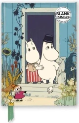 Notatnik A5 gładki TW Muminki Mama, Tata i Mała Mi - Flame Tree