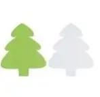 Choinki piankowe 12x14cm - Titanum