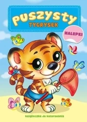 Puszysty Tygrysek. Książka do kolorowania - praca zbiorowa