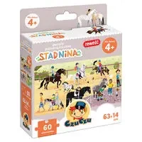 CzuCzu Puzzle panoramiczne Stadnina 4+ - Bright Junior Media